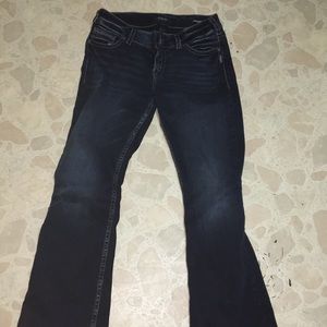 Siver Jeans Size 32x33, Suki Mid Boot